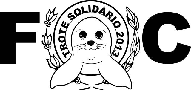 Logotipo do Trote Solidário 2013 da FOC